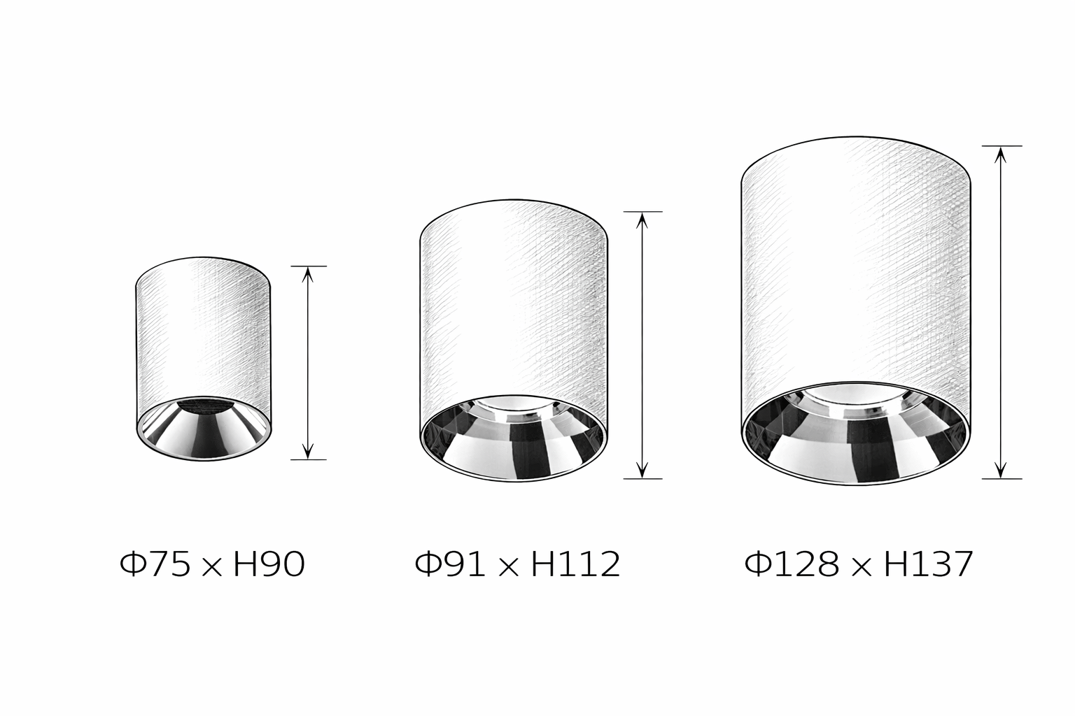 POLY 3 – Spot apparent Plafonnier