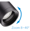 Spot sur rail REVO PMA1035 Zoomable – Polyvalence, précision et design moderne pour TRACK Systems