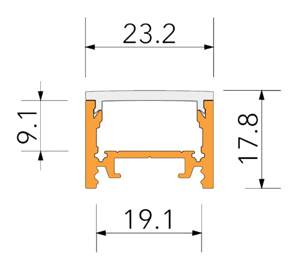 Rail Alumininium RPM2318