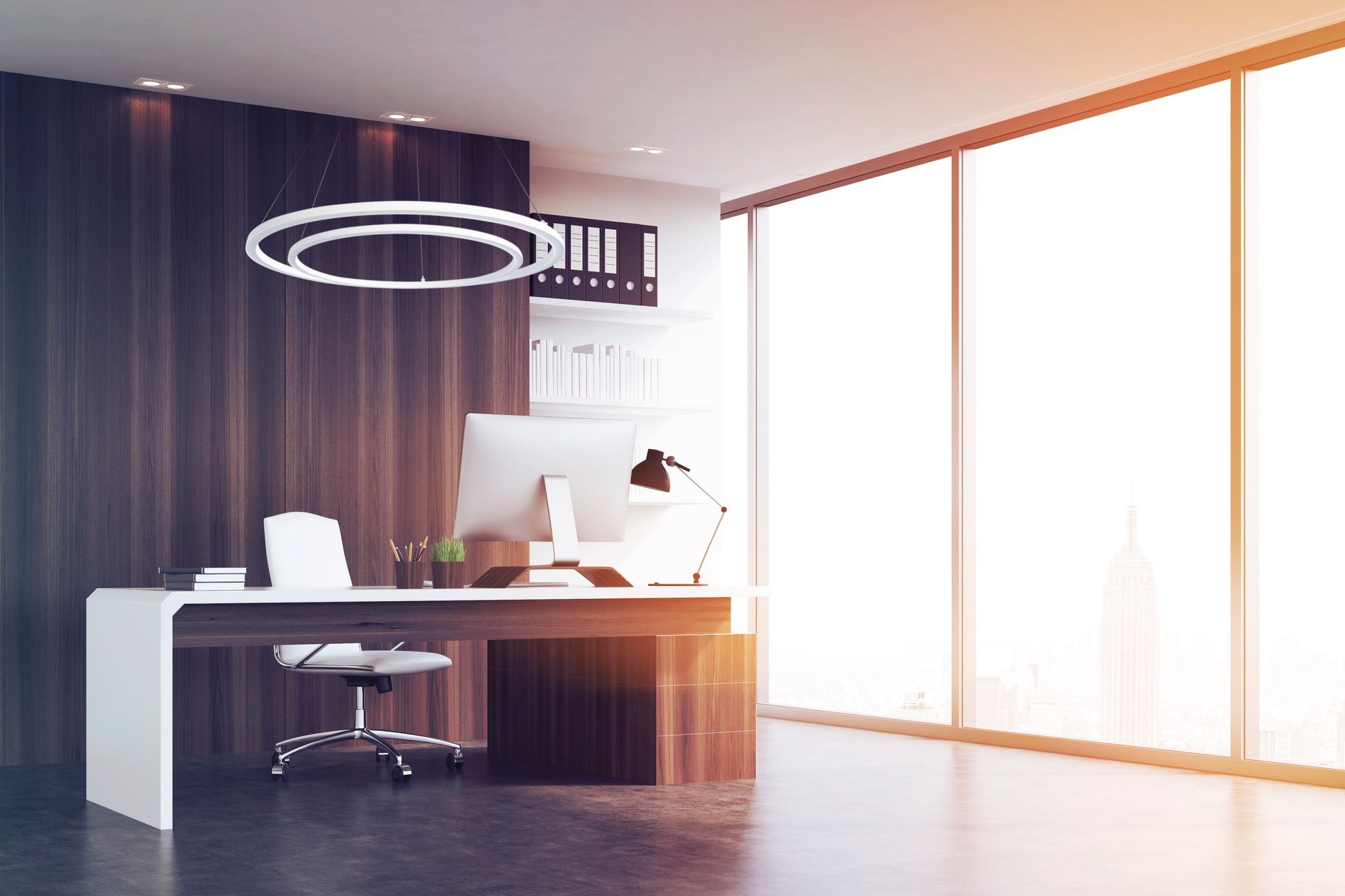Suspension LED SATURNE DUO SLIM – L’anneau lumineux architectural