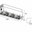 Spot Encastré SIRA 753 –22W | Performance, Élégance & Précision