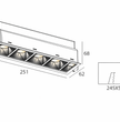 Spot Encastré SIRA 754 –26W | Performance, Élégance & Précision