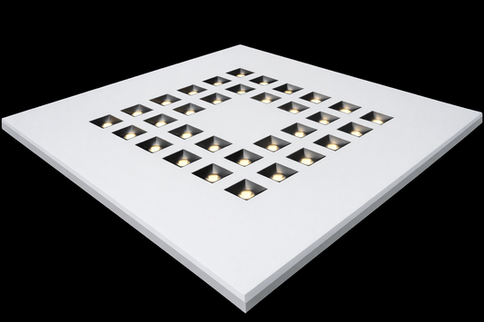 Plafonnier encastré VISBY –30W |  DALLE LED