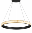 Suspension Alabaster Halo – L’Alliance Parfaite du Raffinement et de la Lumière